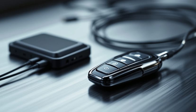 Cadillac Escalade push-button proximity smart fobs arranged for a Fort Worth key replacement