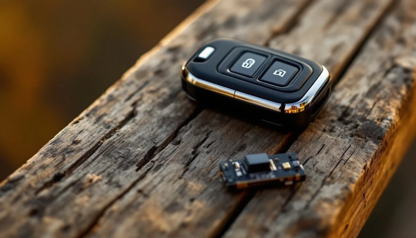 Jeep Compass proximity key fob being programmed by a mobile automotive locksmith in Fort Worth, Texas