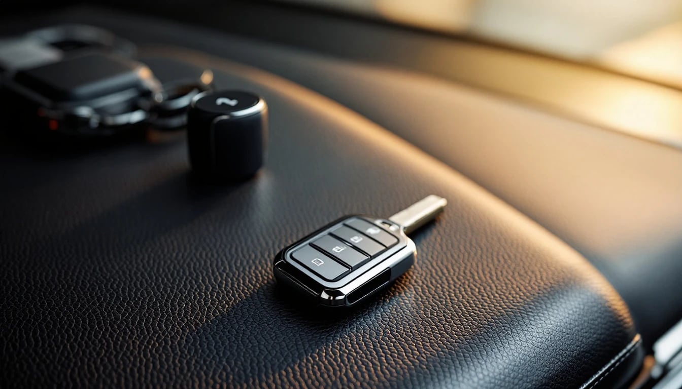 Lexus GX470 transponder key and GX460 proximity smart fob arranged for a Fort Worth key replacement