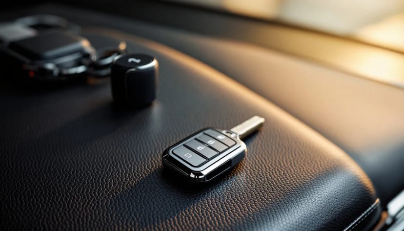 Lexus GX470 transponder key and GX460 proximity smart fob arranged for a Fort Worth key replacement