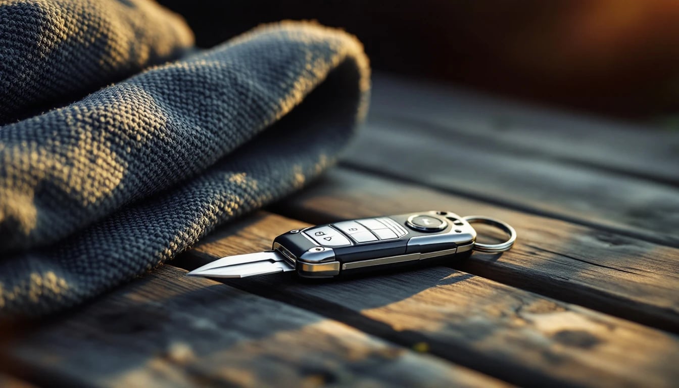 Mazda CX-30 proximity key fob being programmed by a mobile automotive locksmith in Fort Worth, Texas