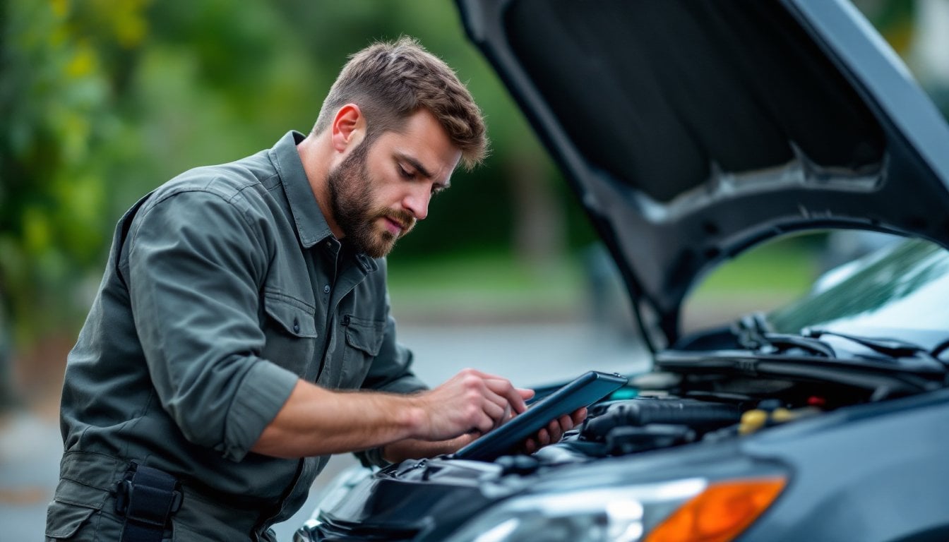 mobile automotive locksmith illustrating My Car Keys Broke and I'm Stuck in Fort Worth: Mobile Key Cutting & Programming