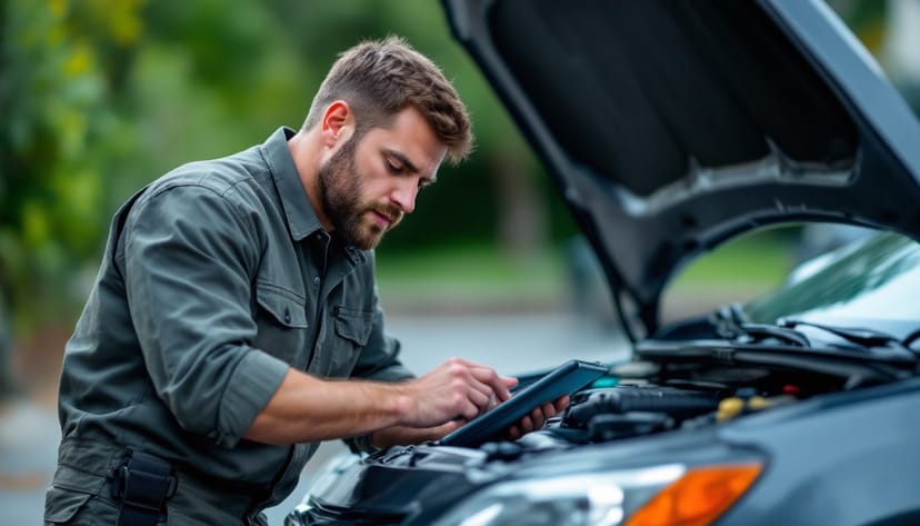 mobile automotive locksmith illustrating My Car Keys Broke and I'm Stuck in Fort Worth: Mobile Key Cutting & Programming