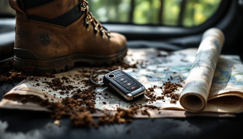 Subaru Crosstrek Keyless Access fob being programmed by a mobile automotive locksmith in Fort Worth, Texas