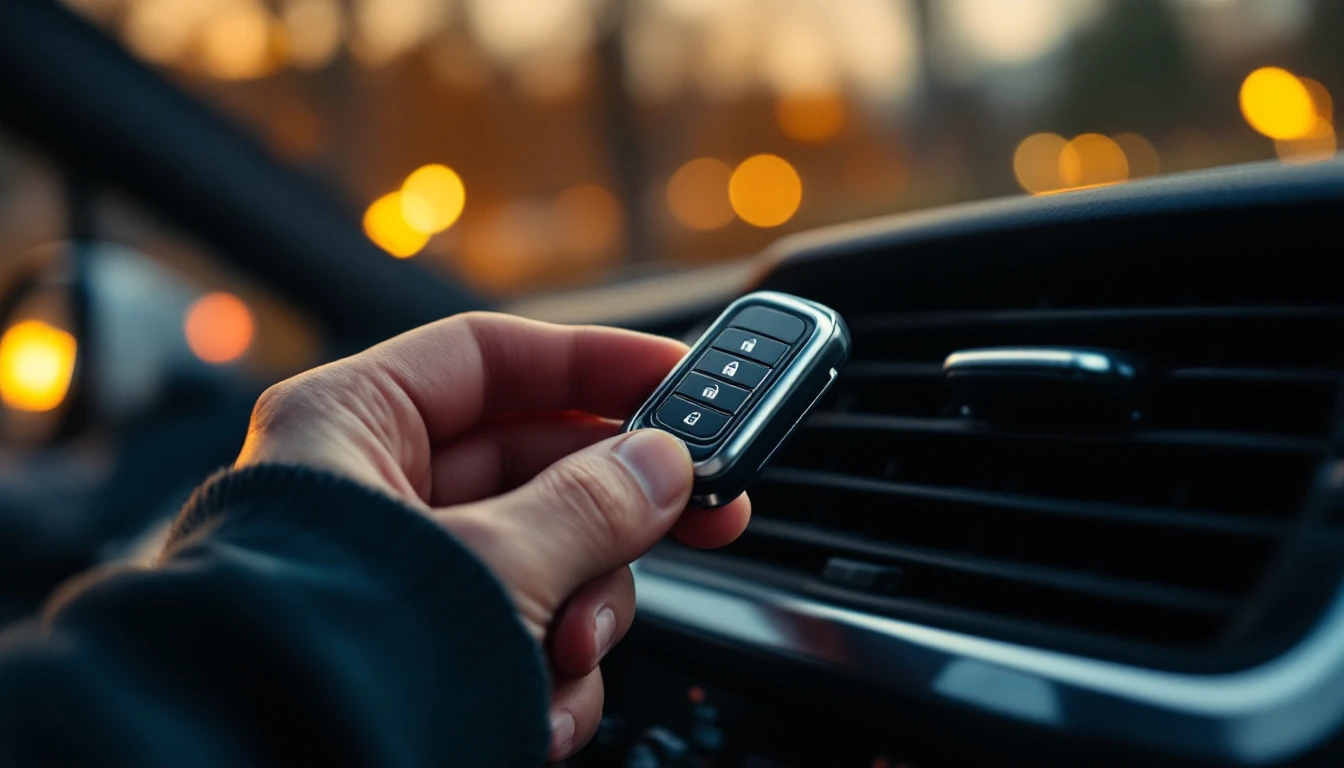 Subaru Forester proximity key fob being programmed by a mobile automotive locksmith in Fort Worth, Texas